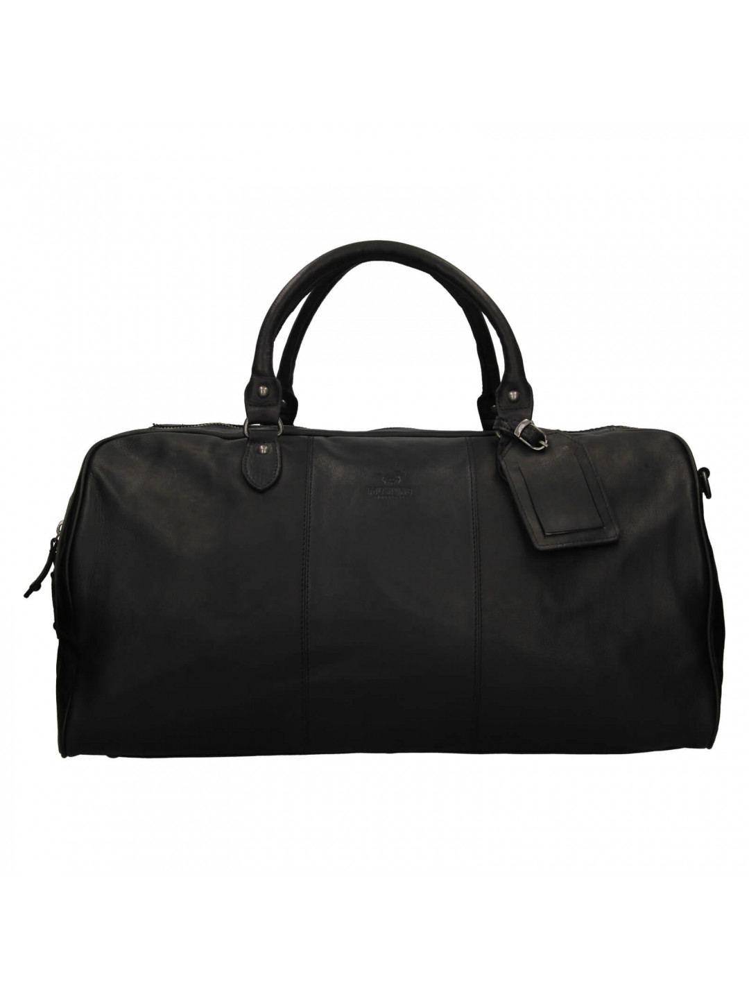 Pánská kožená cestovní taška Mustang Vojta – černá